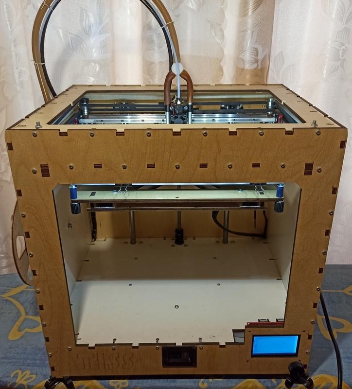 Авторский 3D принтер. Обзор конструкции.