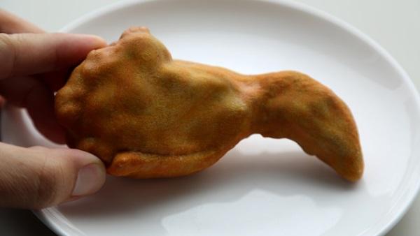 Первый в мире 3D-печатный жареный цыпленок от Kentucky Fried Chicken
