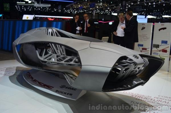 Футуристический 3D-печатный автомобиль EDAG Genesis на Женевском автосалоне 2014