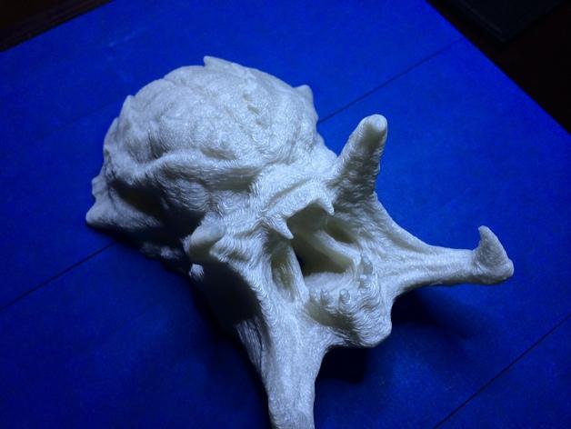 3D-печатная голова Хищника