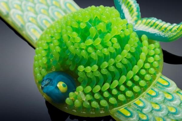 Разноцветная коллекция «Эдем», напечатанная на 3D-принтере из разных материалов