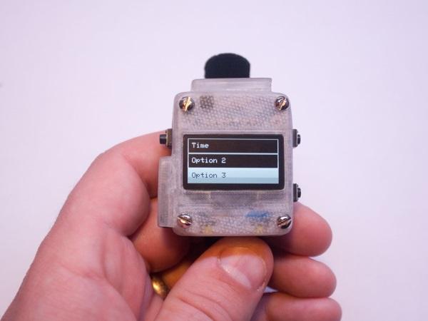 3D-печатные смарт-часы OSWatch показывают варианты настройки