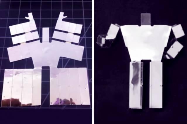 Самособирающиеся 3D-напечатанные роботы