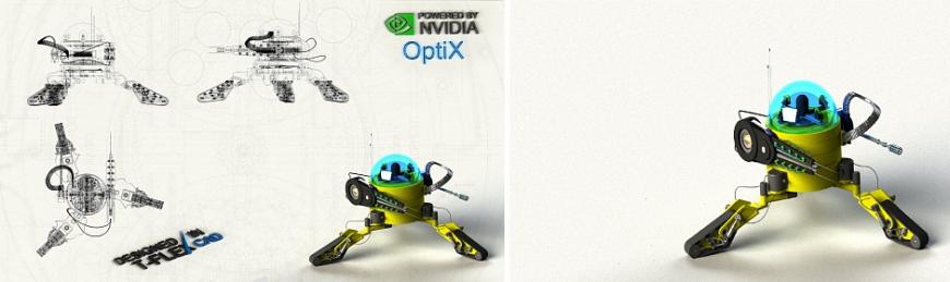 T-FLEX CAD + NVIDIA OPTIX. Реалистичный рендеринг