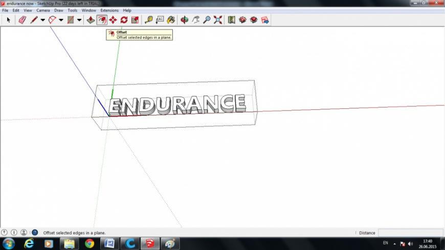 Как сделать модель для гравировки с помощью программы Sketchup