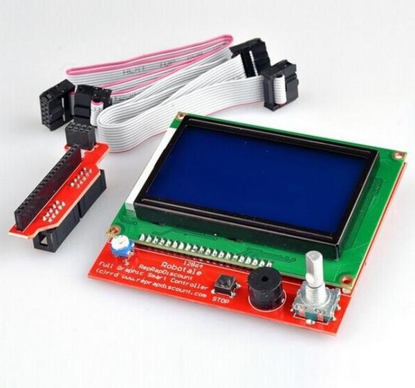 как поменять модель экрана в прошивке Repetier