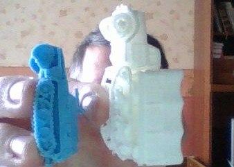 как пропечатывать поверхности с обратным наклоном?