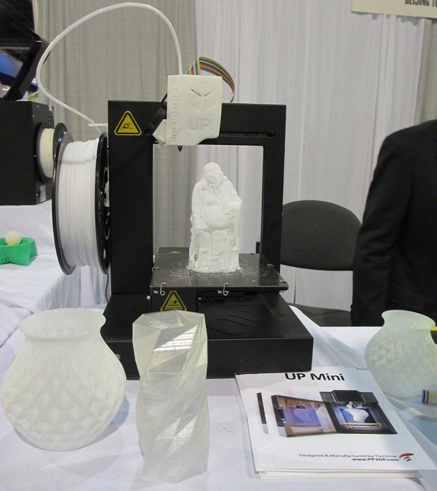 Обзор 3D-принтеров на выставке CES 2014