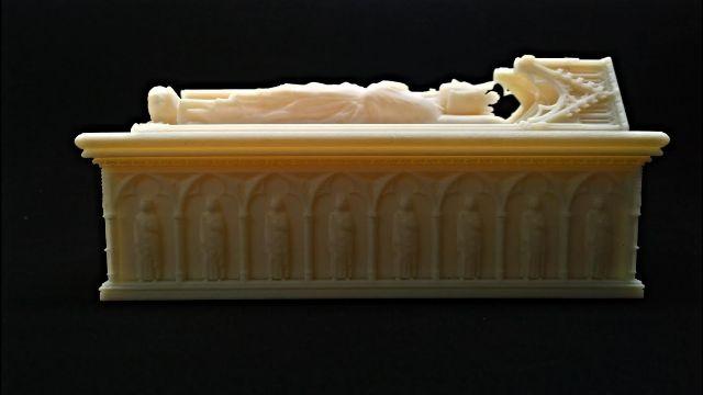 Мраморную гробницу шотландского короля Роберта Брюса удалось восстановить посредством 3D печати