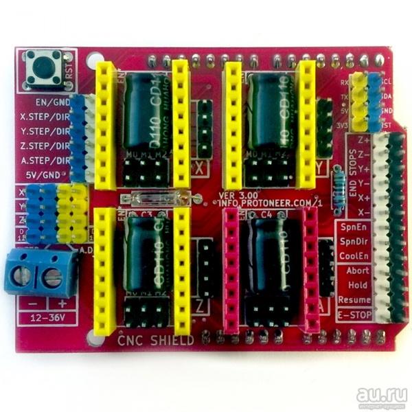 Принтер/ЧПУ на Arduino Uno