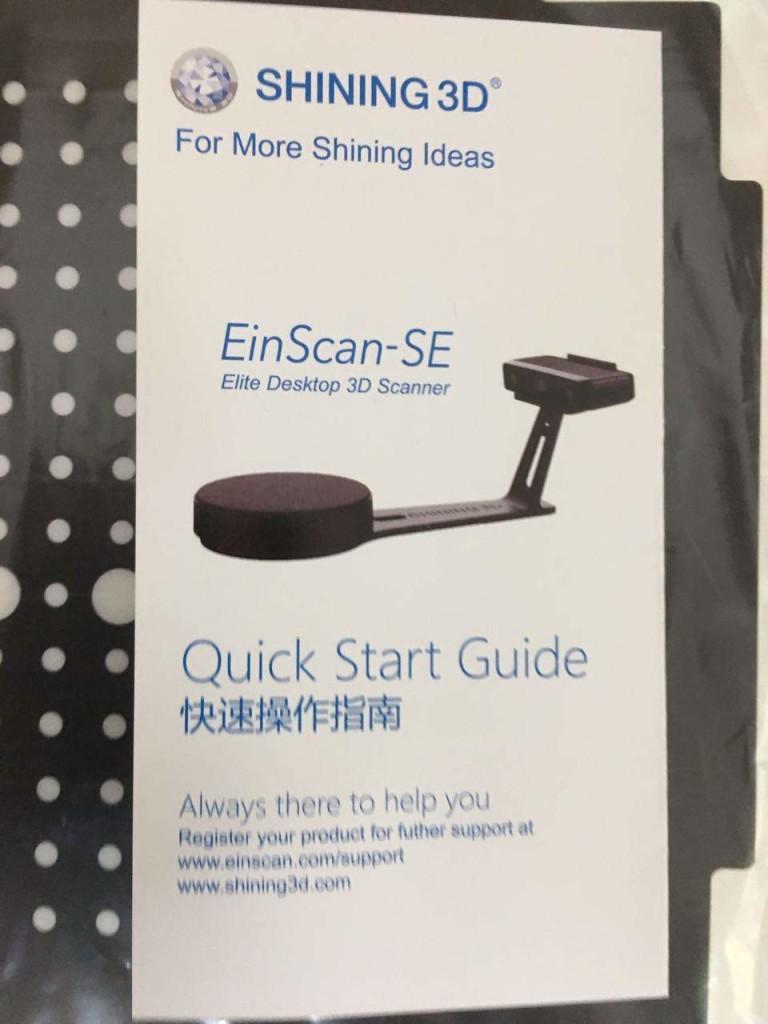 3D сканер нового поколения EinScan-SE