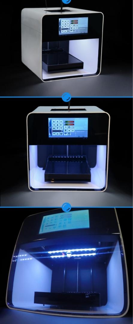 Новый настольный 3D-принтер с сенсорным экраном от Mono Industries.