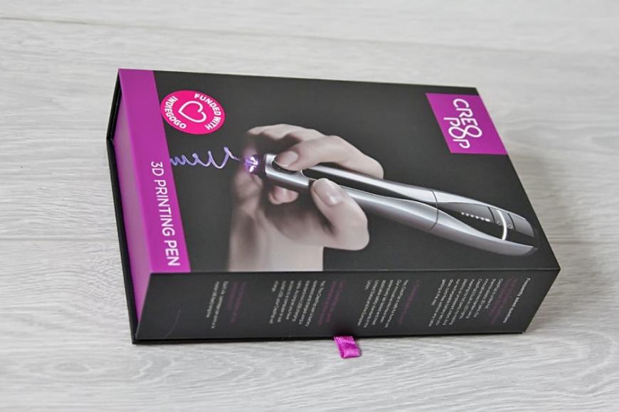 3D-ручка CreoPop, рисующая светоотверждаемыми чернилами