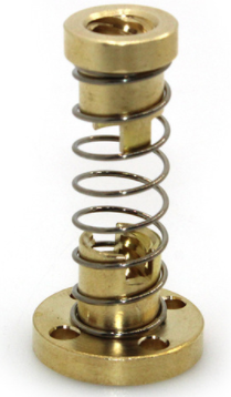 Где раздобыть фланец/гайку для шпильки с двухзаходовой резьбой?