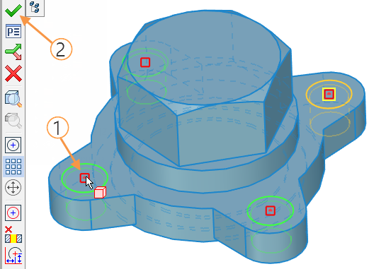 Уроки по T-FLEX CAD 16 -  Создание 3D модели фланца для шарового крана