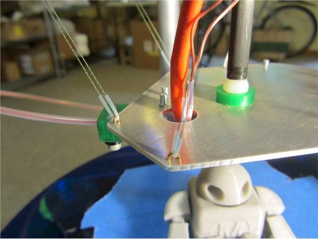 Delta-T: 3Д принтер на основе рыболовной нити