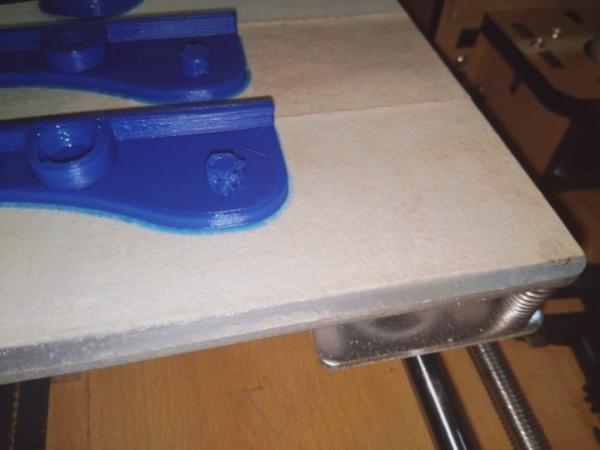 Плохая печать заполнения и шестеренок.