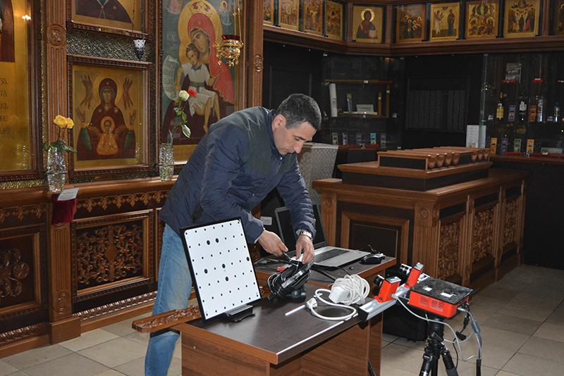 3D сканирование орнаментов в соборе Александра Невского