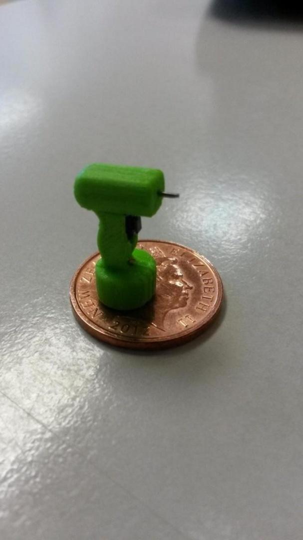 Самая маленькая в мире 3D-печатная дрель