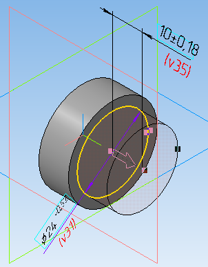 Построение простой детали в КОМПАС 3D – Метод 3 (Метод цилиндриков или метод «фить-фить и готово»)
