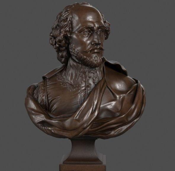 Ищу модель бюста Шекспира Ищу модель бюста Шекспира