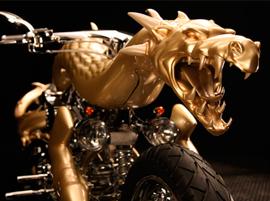 3D-печать помогла создать невероятный мотоцикл Безумный Дракон