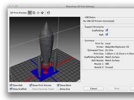 Adobe расширяет поддержку 3D-печати