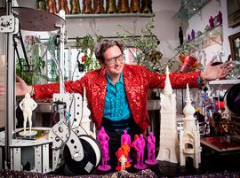 Создание 3D-печатью зомби-армии Великого Фредини