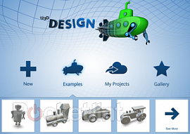 Создавайте модели для печати на 3D принтерах в бесплатной программе Autodesk 123D