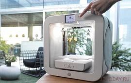 Компания 3DSystems выпустила третье поколение домашнего 3D-принтера Cube 3 с новым дизайном и ценой ниже $1000.