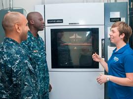 Военно-морской флот США возьмет 3D-принтеры в плавание