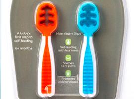 Идеальная первая ложка для малышей NumNum Dips появилась на свет благодаря 3D-печати