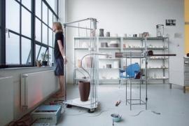 Художник собрал дельта 3D-принтер высотой 1,5 метра для печати керамических изделий