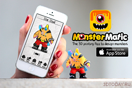 Любите монстров? Бесплатное приложение для iPhone позволит вам распечатать их на 3D-принтере