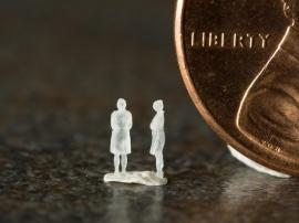 ScanSource печатает крошечные фигурки высотой 5 мм на 3D-принтере 3500 HDMax