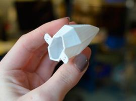 3D-печатные шипы из ninjaflex со светодиодной подсветкой