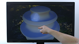 Приложение "FreeForm" от LeapMotion позволяет лепить цифровые 3D-объекты, как из пластилина