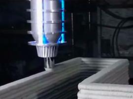 Испытание 3D-принтера для печати домов от Андрея  Руденко. Видео.