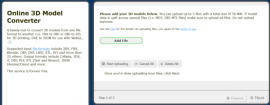 Бесплатный онлайн конвертер 3D-моделей