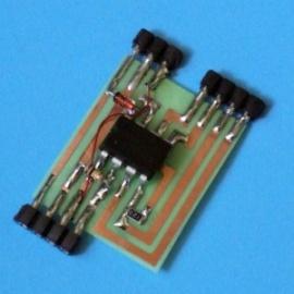 Пользователь с Instructables напечатал монтажную плату