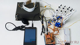Создаём робо-руку за 400 $ при помощи смартфона и 3D-принтера Создаём робо-руку за 400 $ при помощи смартфона и 3D-принтера