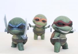 Мультяшные черепашки-ниндзя обзавелись реальными 3D-печатными копиями