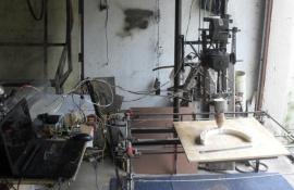 На гигантском 3D-принтере Ганса Фуше можно напечатать каркас для RepRap Morgan