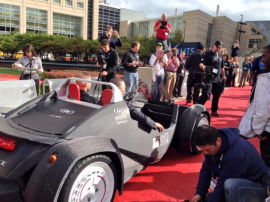 Напечатанный Local Motors за шесть дней автомобиль Strati прошёл первый тест-драйв