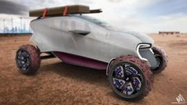 Дизайнер BMW разработал машину из биоразлагаемых материалов