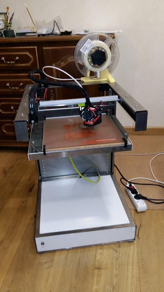 Как я решил создать свой принтер. Или мой маленький монстрик по имени mr3Dprint