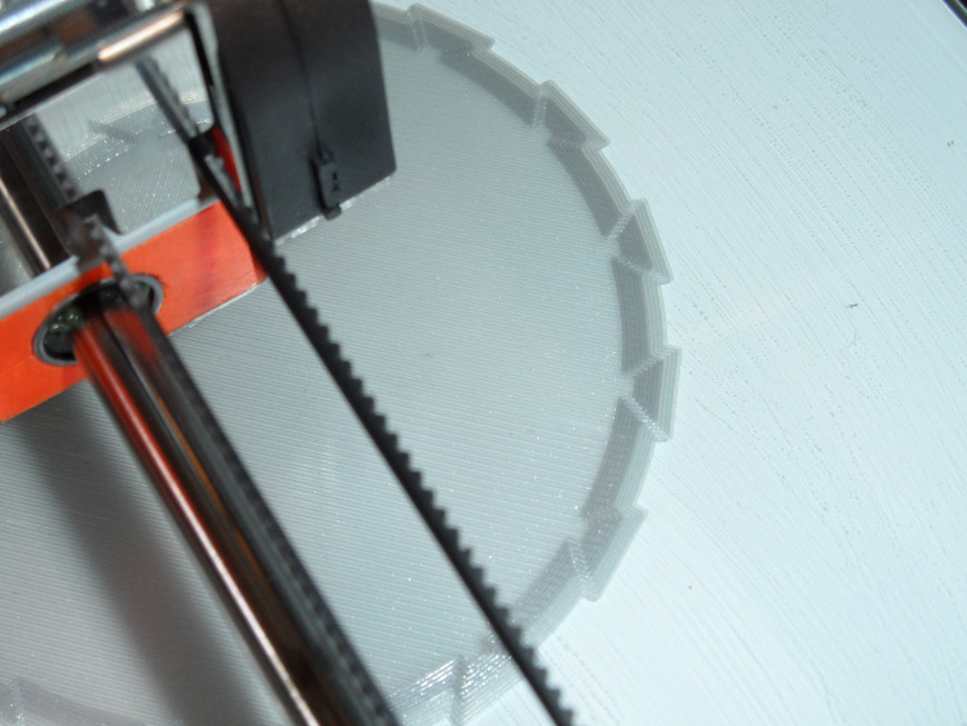 Тест печати ПЛА от Стримпласт на высокой скорости 100 мм/сек