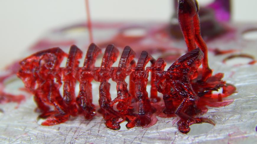 DLP принтер. промоины на больших участках печати