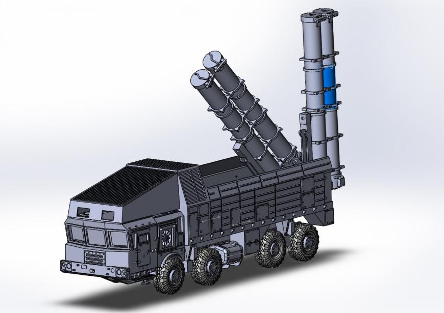 Модель ракетного комплекса 3M-54-Klub-M  3д печать
