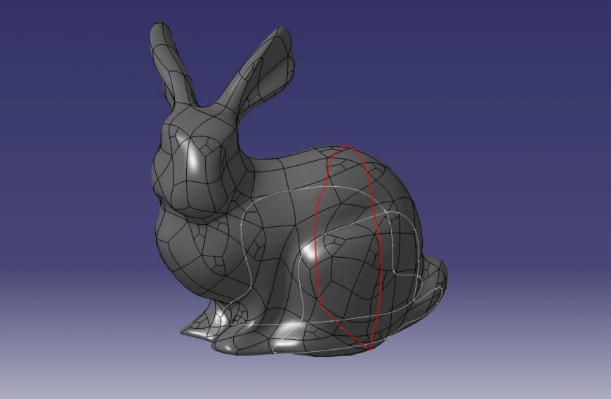 3D кролик 3D ручкой